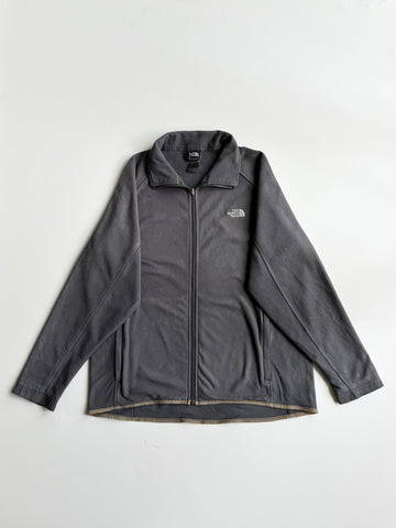 The North Face Full-Zip Fleece Jacket – Charcoal Grey (XL)