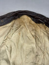 Vintage Dark Brown Leather A-2 Flight Bomber Jacket (XL)