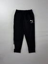 Puma Worldwide Black Logo Jogger Sweatpants (W:29) (L:34)