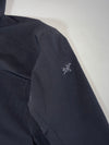 Vintage Arc'teryx Black Hooded Softshell Jacket Women’s (XL)