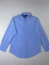 Polo Ralph Lauren Custom Fit Oxford Button-Down Shirt  Periwinkle Blue, (L)