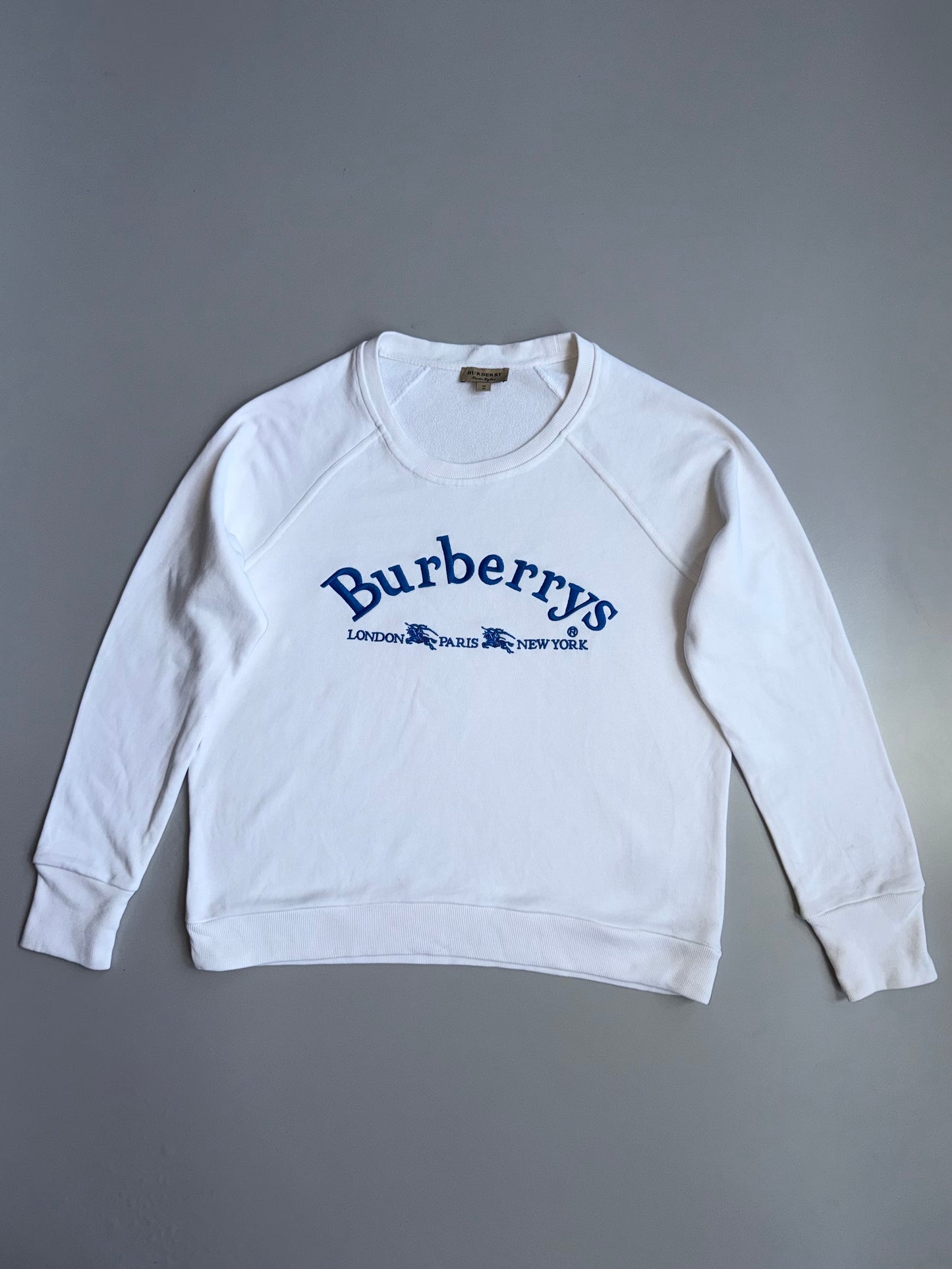 !        Vintage Burberrys London Embroidered Crewneck (RARE) (M/L)