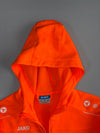 Jako Neon Orange Hooded Softshell Full Zip Training Jacket(S)