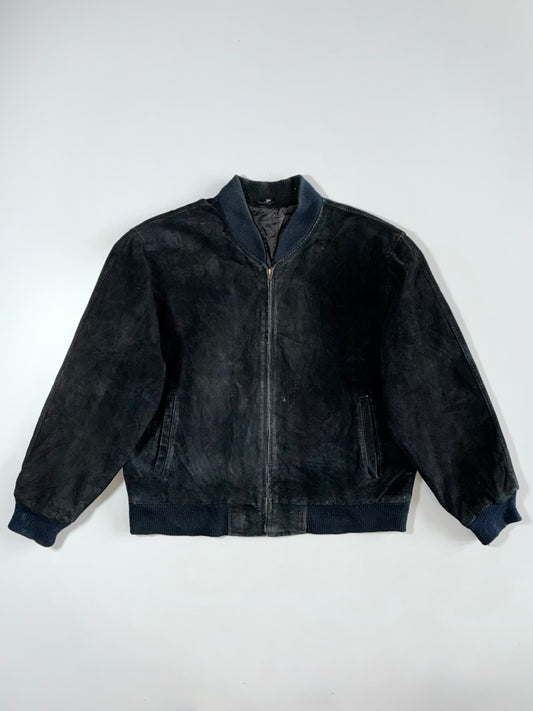 Super Premium Original Sued Leather Jacket (XL)