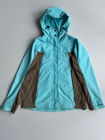 Timberland Waterproof Hooded Rain Jacket Aqua/Olive (S)