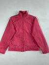 Tommy Hilfiger Faded Red Cotton Harrington Jacket – Plaid Lined (M)