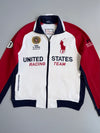 ZPolo*Ralph*Lauren*Original Vintage Racing Jacket All Embroidered (RARE) (M)