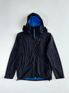 Superdry Windhiker Fleece-Lined Hooded Jacket – Black/Cobalt Blue (M)