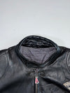Hein Gericke Splatter-Print Racing Pure Leather Jacket (M)