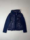 Moncler Quilted Puffer Hybrid Hooded Jacket – Navy Blue Women’s (S)