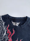 Vintage Big Train Premium Dragon Embroidered Full Sleeve T-shirt (L)