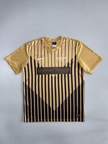 Nike Dri-FIT | Player Issue Football Jersey | Gold & Black (L)