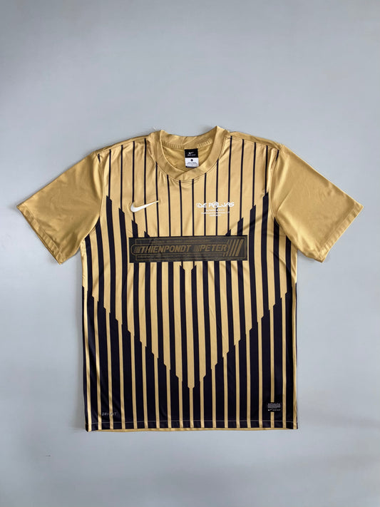 Nike Dri-FIT | Player Issue Football Jersey | Gold & Black (L)