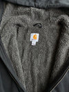 Carhartt Rain Defender Sherpa Lined Zip Hoodie – Black (M)