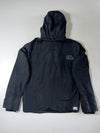 Superdry | Black Grey Fleece Lined Windcheater Jacket | (M)