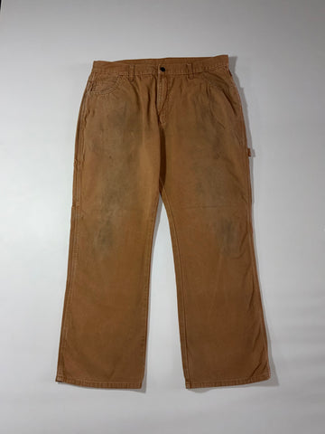 Dickies Heritage Duck Canvas Carpenter Work Pants (W:37) (L:41)