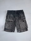 G-Star Raw | Washed Grey Cargo Shorts (W:34|L:23)