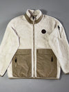 Royal County of Berkshire Polo Club | Sherpa Fleece Full Zip Cream Beige (L)