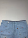 Polo Ralph Lauren Chambray Embroidered Western Shorts (W:44) (L:23)