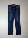 Hollister | Dark Wash Slim Straight Jeans (W:32) (L:43)