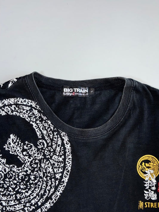 Big Train Osaka Y2K Japanese Streetwear Long Sleeve Tee (L)