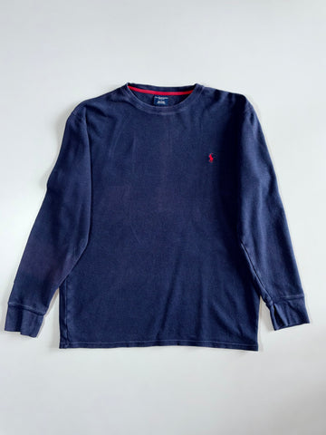 Polo Ralph Lauren | Navy Waffle Thermal Long Sleeve | (XL)