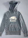 Roots Canada Grey All-Over Print Hoodie Size  (S)
