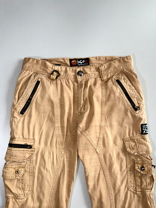 Jizo Japanese Streetwear Cargo Pants W/ UtilityPockets (W:32 |L:-40)