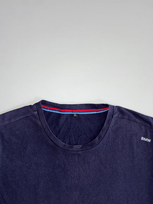 BMW Motorsport Logo T-Shirt – Navy Blue (L/XL)