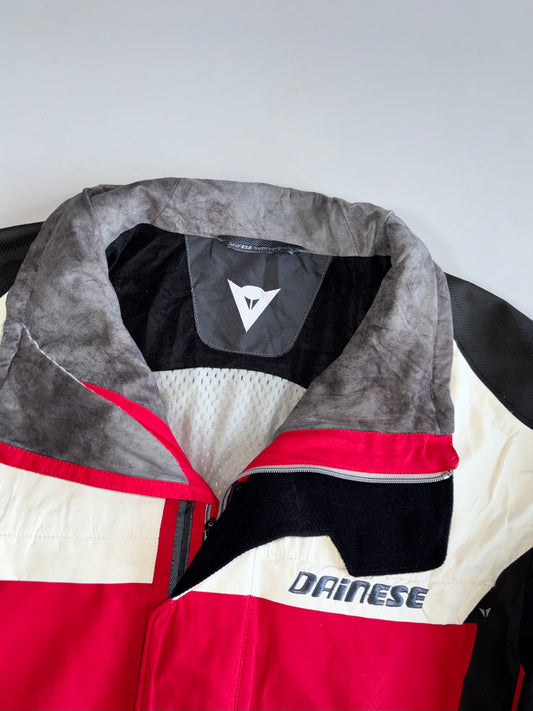 Vintage Dainese No Impact Gore-Tex Double Zipper Racing Jacket (XL)