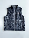 The North Face Reversible Puffer Vest | Black Grey (L)