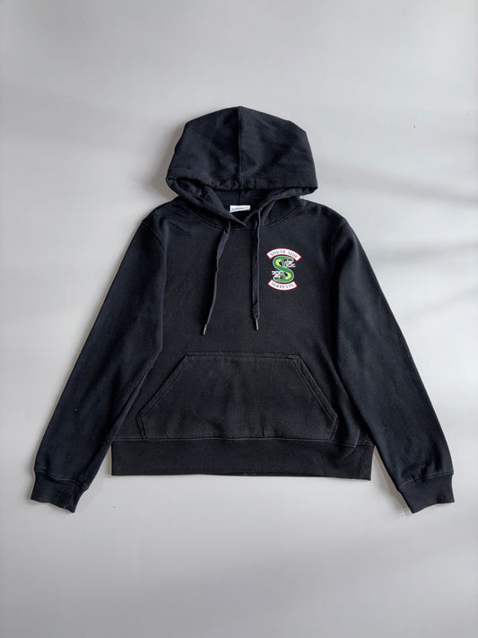 Riverdale South Side Serpents | Black Graphic Hoodie (S)