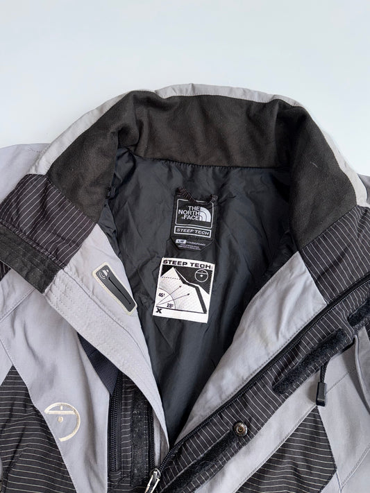 Vintage The North Face Steep Tech 550 Insulated Jacket Grey & Black Women’s (L)