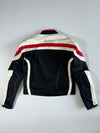 Bieffe Black Red & White Racing Motorcycle Jacket (M)