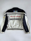 Vintage “High Speed Racing” Motobike x Polo Racing Jacket — Castrol / NGK / Shark Exhaust / LSL Patches (L/XL)