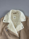 GAP Shearling Collar Moto Jacket Women’s (S)
