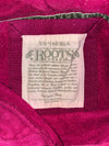 Roots Athletics Est. 1973 Pullover Hoodie Magenta/Pink (XS)