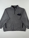 Columbia Sportswear Grey Fleece Quarter-Zip Pullover (3XL)