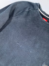 Nike Tech Fleece Zip-Pocket Crewneck Navy (L)