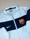 Nike FC Barcelona White Training Track Jacket (S/M)