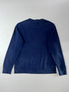Adidas Logo Pullover Hoodie - Grey with White Stripes (L)