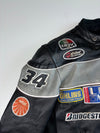 Roleff #34 Racewear Sponsor Patch Leather Jacket – AGV Racing Padded (M/L)