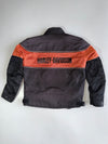 Harley-Davidson Racing “Screamin’ Eagle” 2-in-1 Moto Jacket Removable Liner embroidered Textile RidingJacket (M/L)