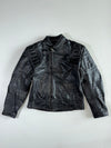SK Fashion Canada Vintage Genuine Leather Padded Moto Jacket (M)