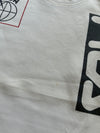 Vintage Fila Stile Sportivo Italiano Multi-Logo Sweatshirt – White/Navy (L)