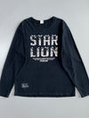 Starlion Graphic Long Sleeve T-Shirt – Black (L)