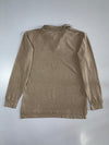 Polo by Ralph Lauren Long Sleeve Rugby Polo Khaki/Tan (M)