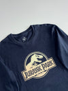 Jurassic Park Movie Logo Long Sleeve T-Shirt – Navy (L)