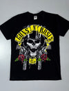 Guns N’ Roses Top Hat Skull Graphic Tee (Gildan Softstyle) (M)