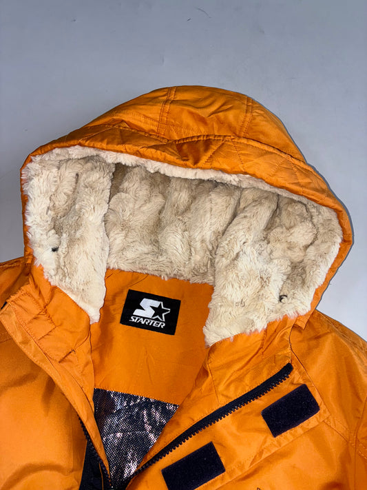 Starter Hooded Parka Jacket – Sherpa Lined Hood Women’s (Xl)